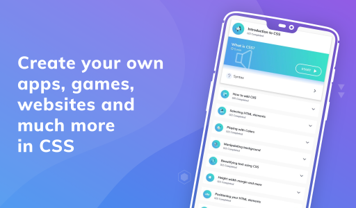 اسکرین شات 5 برنامه Learn CSS