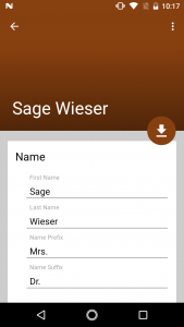 اسکرین شات 7 برنامه CSV To Contacts