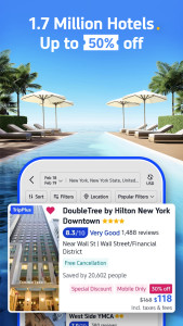 اسکرین شات 2 برنامه Trip.com: Book Flights, Hotels