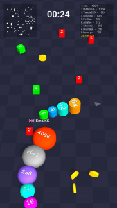 اسکرین شات 1 بازی Cube Arena 2048: Merge Numbers