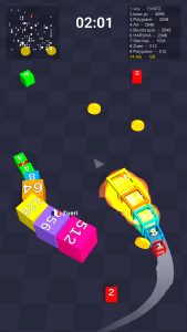 اسکرین شات 6 بازی Cube Arena 2048: Merge Numbers
