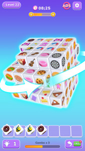 اسکرین شات بازی Cube 3D Master - Triple Match 6