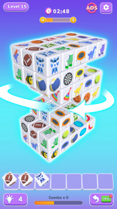 اسکرین شات بازی Cube 3D Master - Triple Match 3