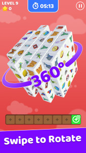 اسکرین شات بازی Cube Match - 3D Puzzle Game 1