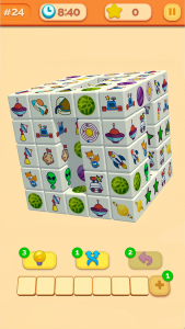 اسکرین شات بازی Cube Match 3D Tile Matching 2