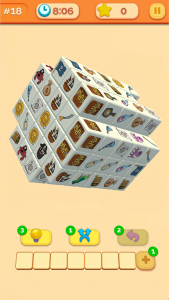 اسکرین شات بازی Cube Match 3D Tile Matching 3