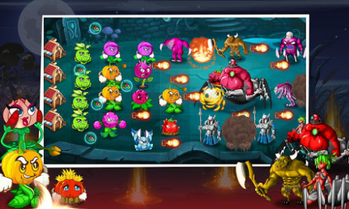 اسکرین شات بازی Angry Plants 4