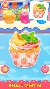 اسکرین شات بازی Cupcake Games Food Cooking 4