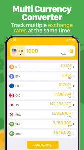 اسکرین شات 1 برنامه Currency Converter Calculator