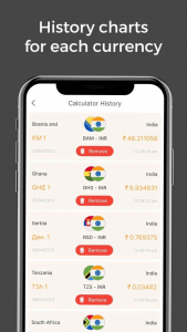اسکرین شات 5 برنامه Currency Converter Calculator