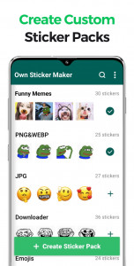 اسکرین شات برنامه Sticker Maker for WhatsApp 3