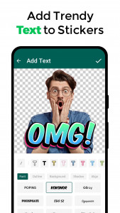 اسکرین شات 4 برنامه Sticker Maker for WhatsApp