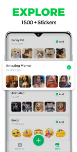 اسکرین شات 3 برنامه Sticker Maker - WASticker