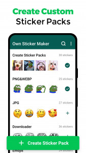 اسکرین شات 3 برنامه Sticker Maker for WhatsApp