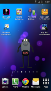 اسکرین شات برنامه Monsters Battery Widget 8