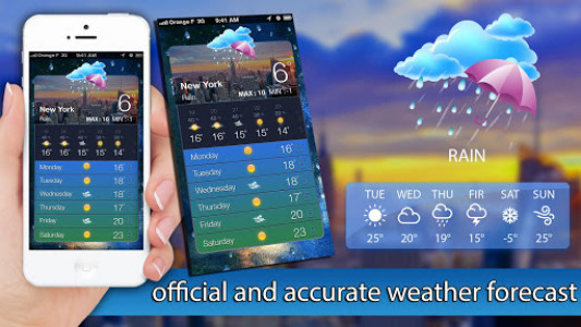 اسکرین شات برنامه Weather App 2020 & Local Weather Radar Maps 4