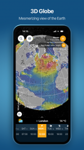 اسکرین شات برنامه Ventusky: Weather Maps & Radar 7