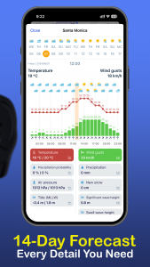 اسکرین شات برنامه Ventusky: Weather Maps & Radar 6