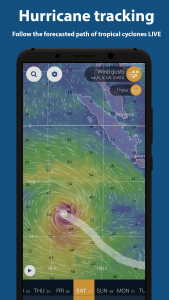 اسکرین شات برنامه Ventusky: Weather Maps & Radar 5