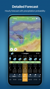 اسکرین شات برنامه Ventusky: Weather Maps & Radar 1