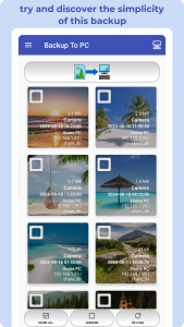 اسکرین شات 8 برنامه Backup Photos To My PC, NAS