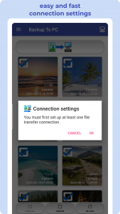 اسکرین شات 3 برنامه Backup Photos To My PC, NAS