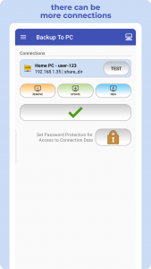 اسکرین شات 5 برنامه Backup Photos To My PC, NAS