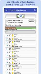 اسکرین شات برنامه Files To Other Devices 1