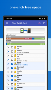 اسکرین شات برنامه Files To SD Card or USB Drive 1