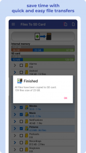 اسکرین شات برنامه Files To SD Card or USB Drive 7