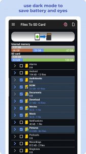 اسکرین شات برنامه Files To SD Card or USB Drive 3