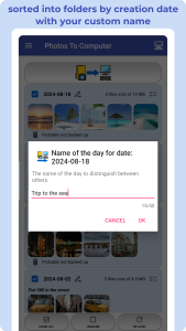 اسکرین شات 3 برنامه Photos To Computer or NAS