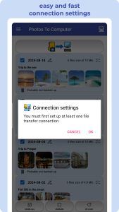 اسکرین شات 4 برنامه Photos To Computer or NAS