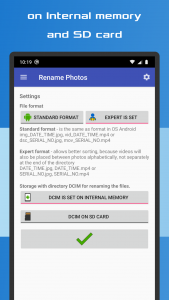 اسکرین شات برنامه Rename Photos 2