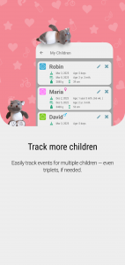 اسکرین شات برنامه Breastfeeding & Baby Tracker 4