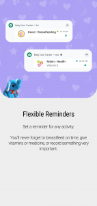 اسکرین شات برنامه Breastfeeding & Baby Tracker 3