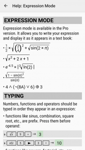 اسکرین شات برنامه HiPER Scientific Calculator 8