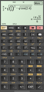 اسکرین شات 5 برنامه HiPER Scientific Calculator
