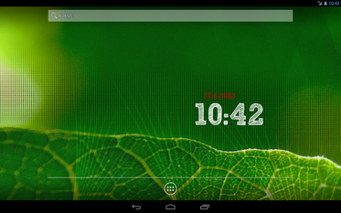 اسکرین شات برنامه ClockQ - Digital Clock Widget 8
