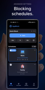 اسکرین شات برنامه AppBlock - Block Apps & Sites 3