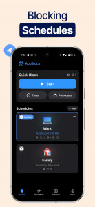 اسکرین شات 4 برنامه AppBlock - Block Apps & Sites