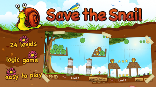 اسکرین شات بازی Save the Snail 1