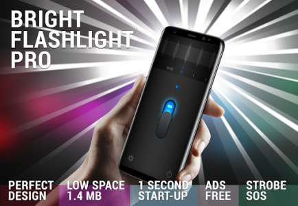 اسکرین شات برنامه Flashlight PRO + Color Screen Flashlight 4