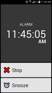 اسکرین شات برنامه BIG Alarm 3