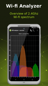 اسکرین شات برنامه Wifi Analyzer 2