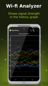 اسکرین شات برنامه Wifi Analyzer 3