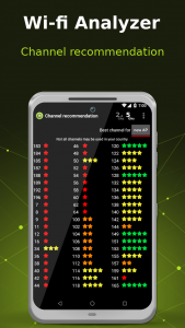 اسکرین شات برنامه Wifi Analyzer 4