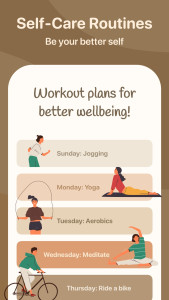 اسکرین شات 2 برنامه Me+ Lifestyle Routine