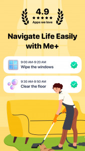 اسکرین شات 1 برنامه Me+ Lifestyle Routine