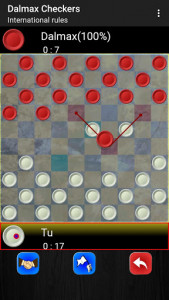 اسکرین شات بازی Checkers by Dalmax 2